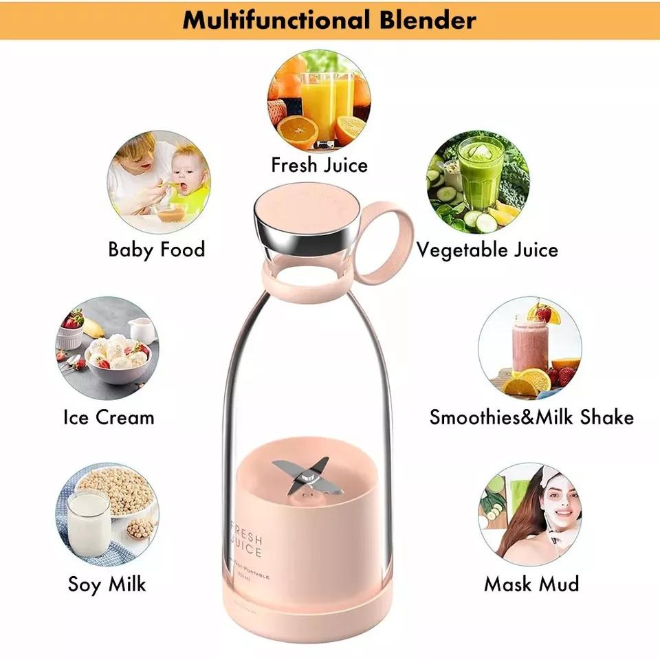 Electric Portable Mini Juicer Bottle